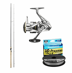 Westin W2 9 fod 10/30 gr + Shimano Sedona 3000 HG + fletline